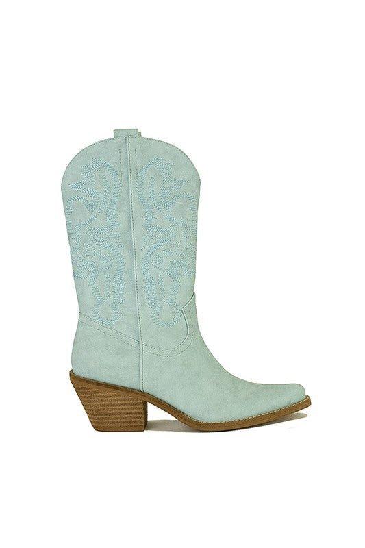 ADELA WESTERN BOOTS - Klazzi Fashion Boutique