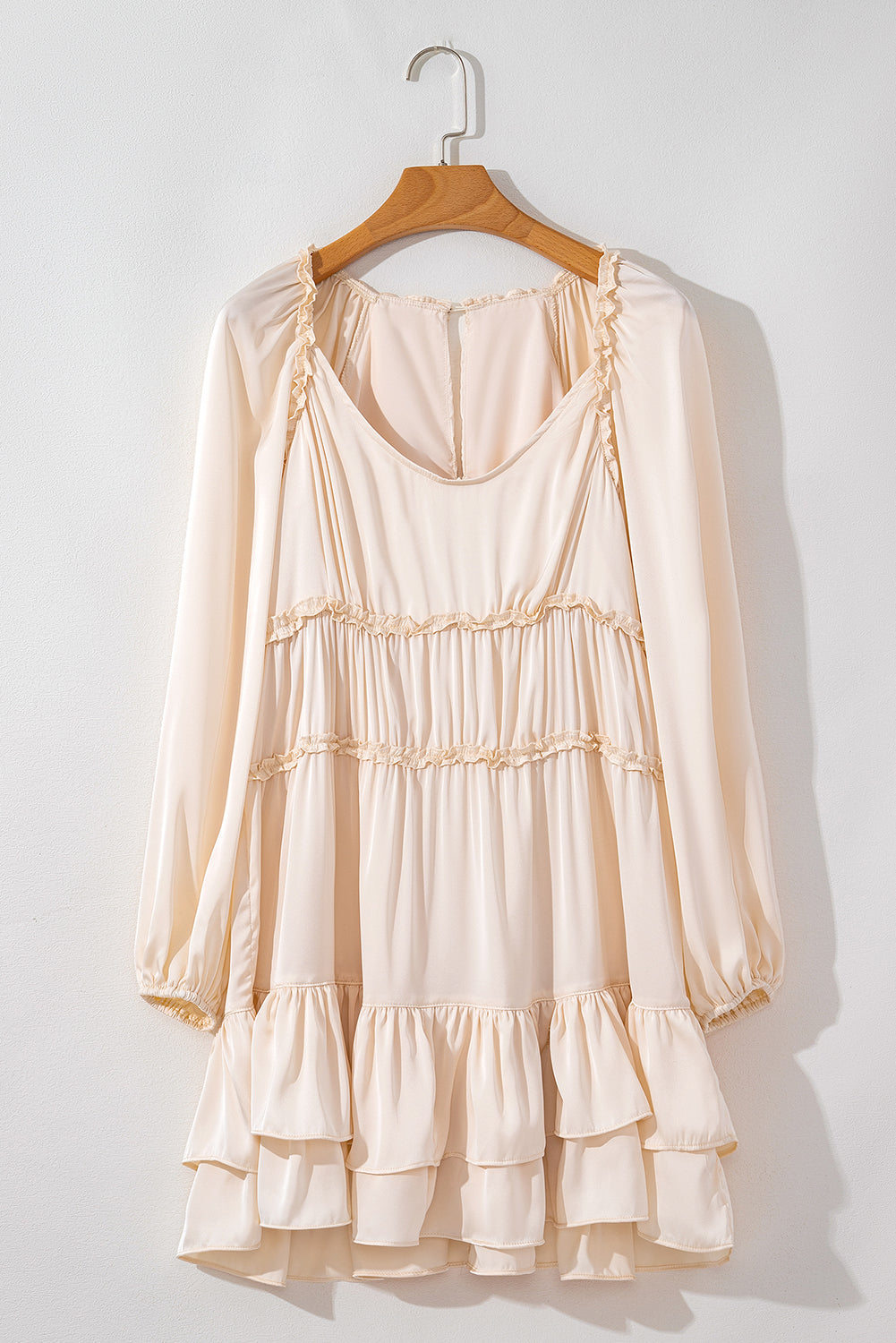 Lydia Ruffled Tiered Loose Mini Dress