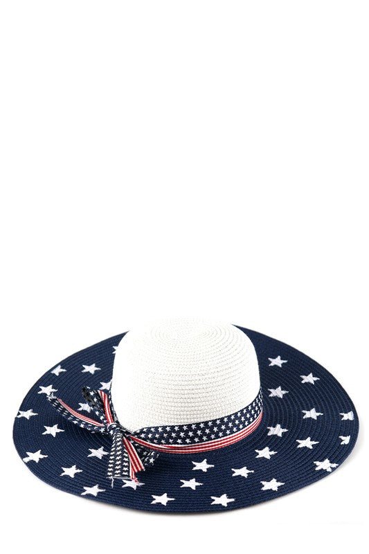 American Flag Brim Hat - Klazzi Fashion Boutique