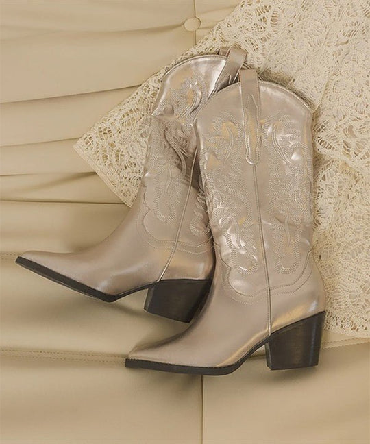 AMY AMERICAN KLASSIC WESTERN BOOTS - Klazzi Fashion Boutique