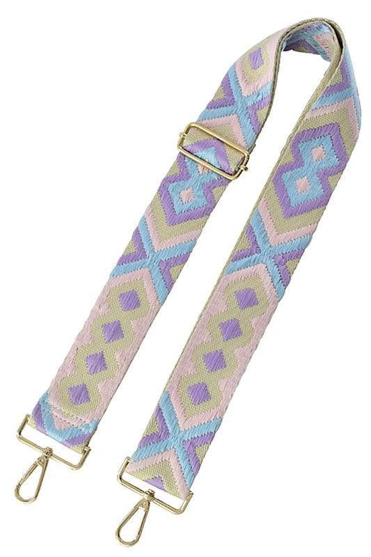 Aztec Tribal Pattern Bag Straps - Klazzi Fashion Boutique