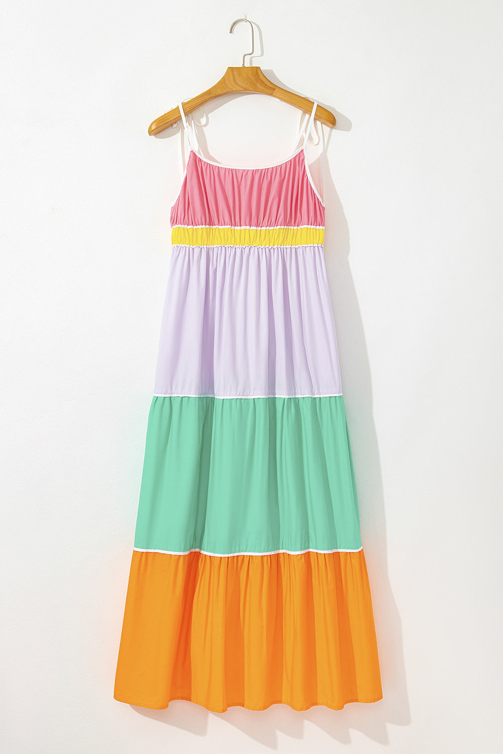 London Multicolor Long Flowy Maxi Dress