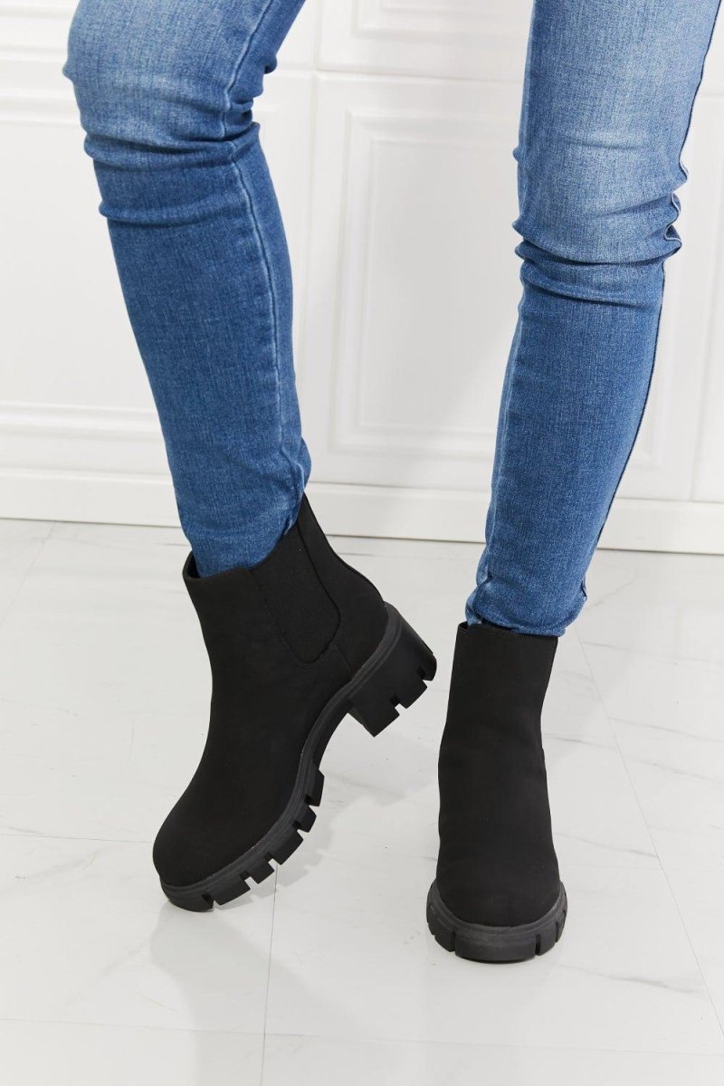 Black Chelsea Boots - Klazzi Fashion Boutique