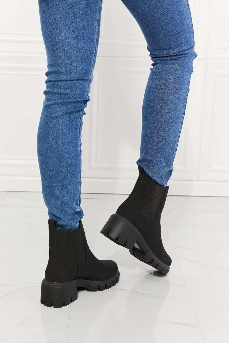 Black Chelsea Boots - Klazzi Fashion Boutique