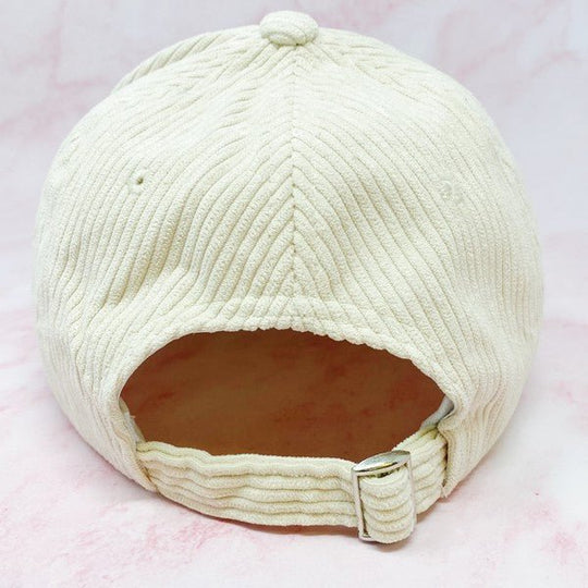 Bride Corduroy Ball Cap - Klazzi Fashion Boutique