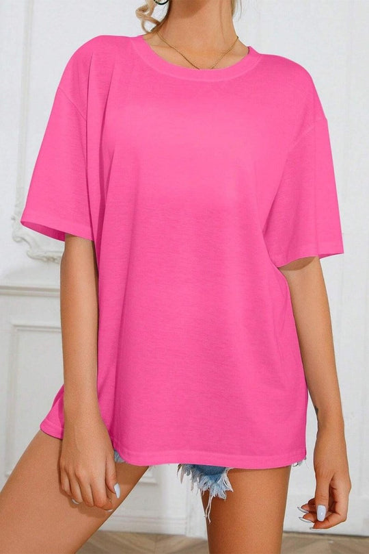 Bright Pink "SUNSHINE ON MY MIND" Graphic Shirt - Klazzi Fashion Boutique