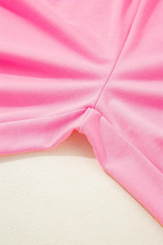 Pink Rainbow High Waist Sweatpants