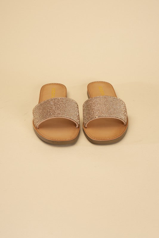 Debra Rhinestone Slides