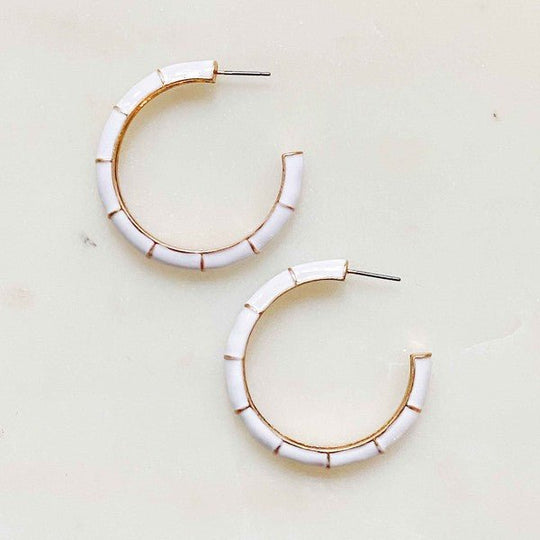 Candy Drop Hoop Earrings - Klazzi Fashion Boutique