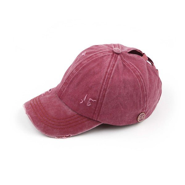 CC Stylish Criss - Cross Cap - Klazzi Fashion Boutique