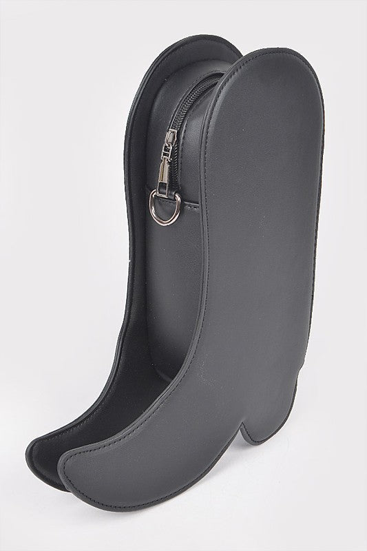 Chic Cowboy Boots Iconic Swing Bag - Klazzi Fashion Boutique