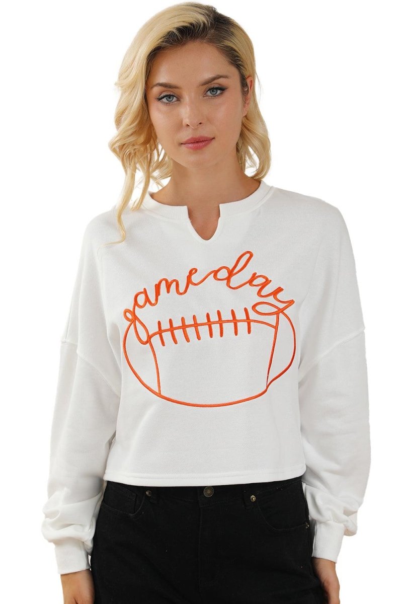 Chic Football "Game Day" Sweatshirt - Klazzi Fashion Boutique