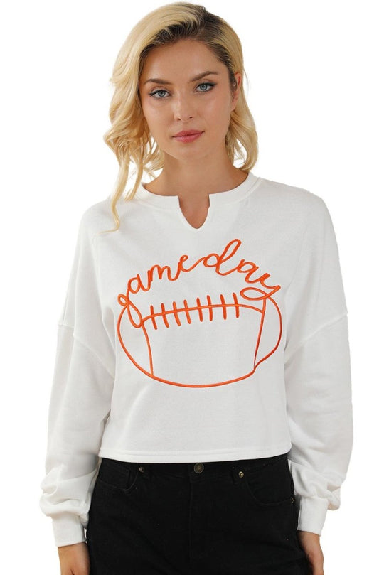 Chic Football "Game Day" Sweatshirt - Klazzi Fashion Boutique