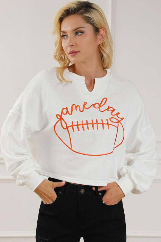 Chic Football "Game Day" Sweatshirt - Klazzi Fashion Boutique