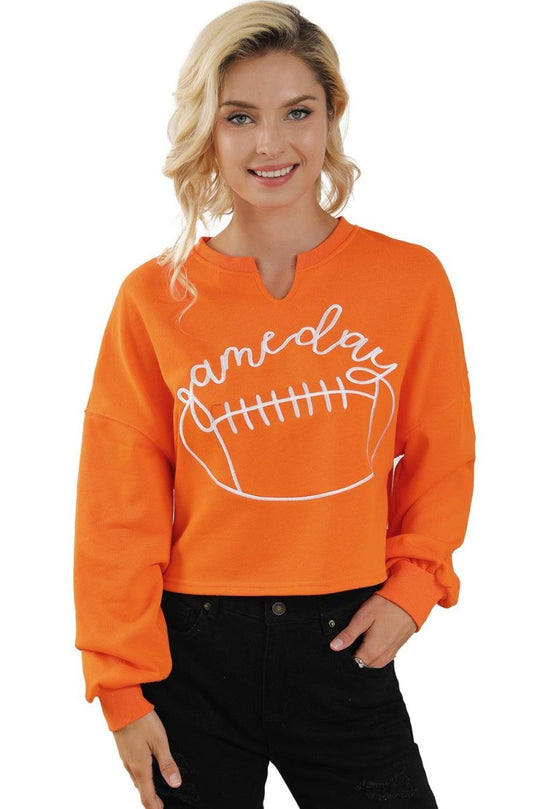 Chic Football "Game Day" Sweatshirt - Klazzi Fashion Boutique