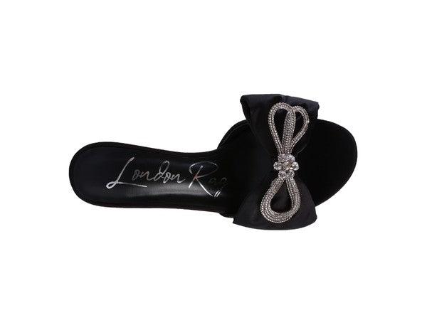 Cinderella Satin Heeled Sandals - Klazzi Fashion Boutique