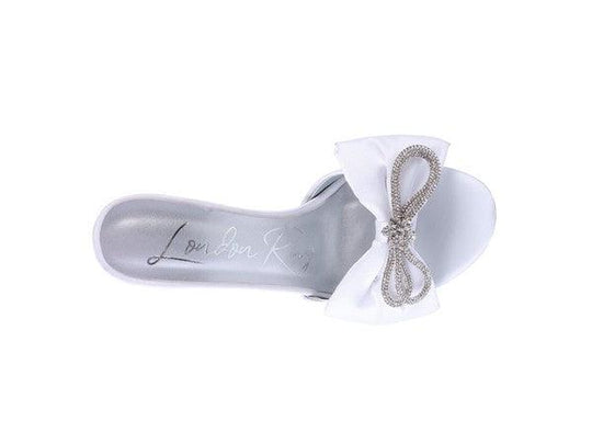 Cinderella Satin Heeled Sandals - Klazzi Fashion Boutique