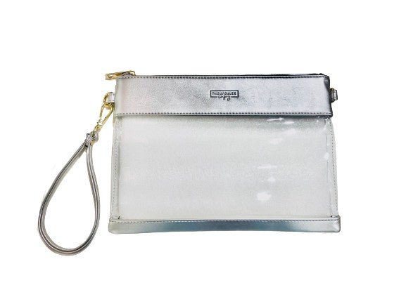 Clear Stadium Approved Wristlet - Klazzi Fashion Boutique