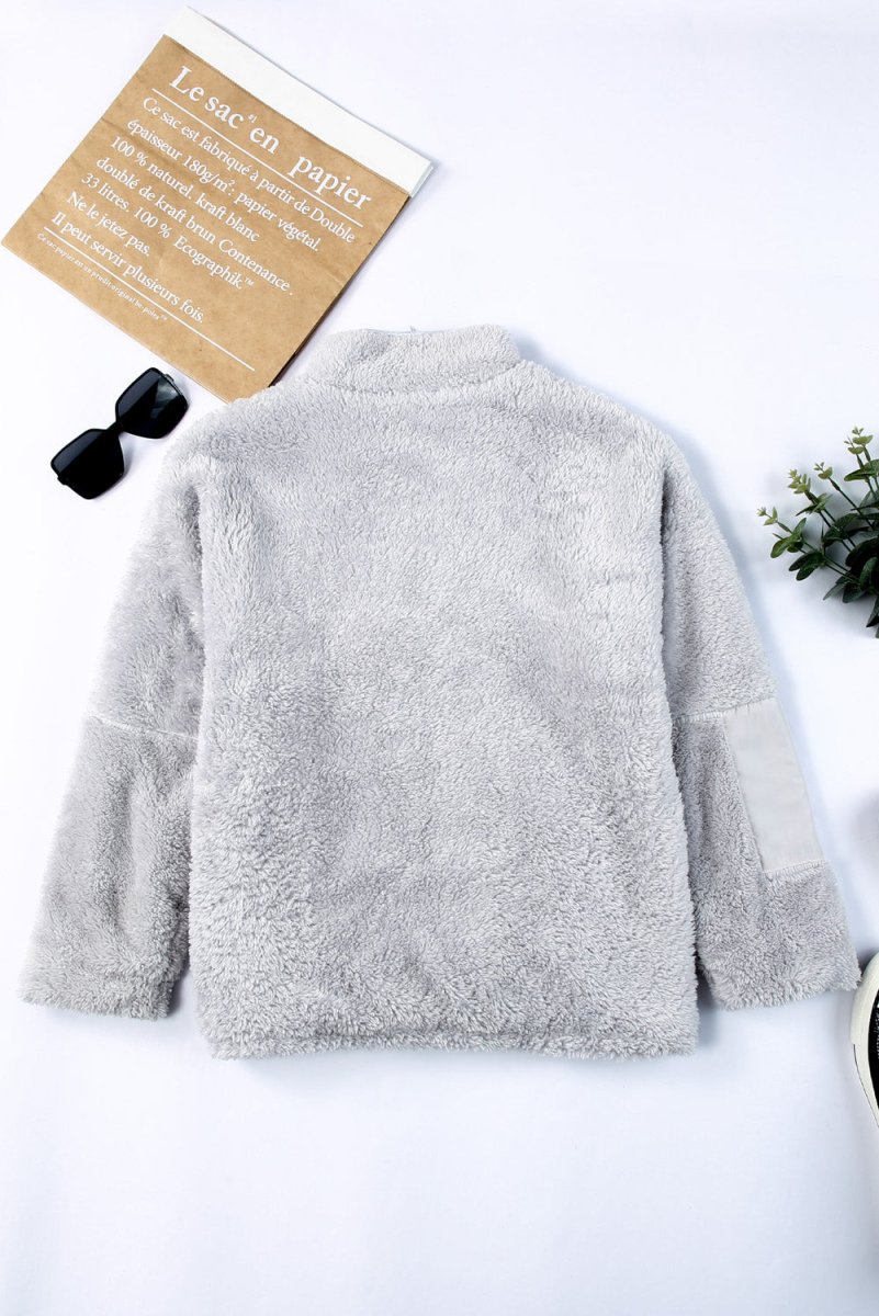 Cozy Fuzzy Sherpa Coats - Klazzi Fashion Boutique