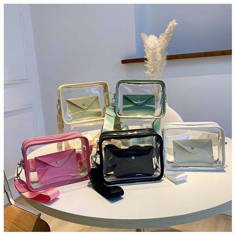 Crystal Clear Stadium Purse - Klazzi Fashion Boutique