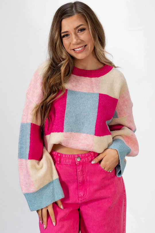 Natelie Multicolor Slouchy Sweater