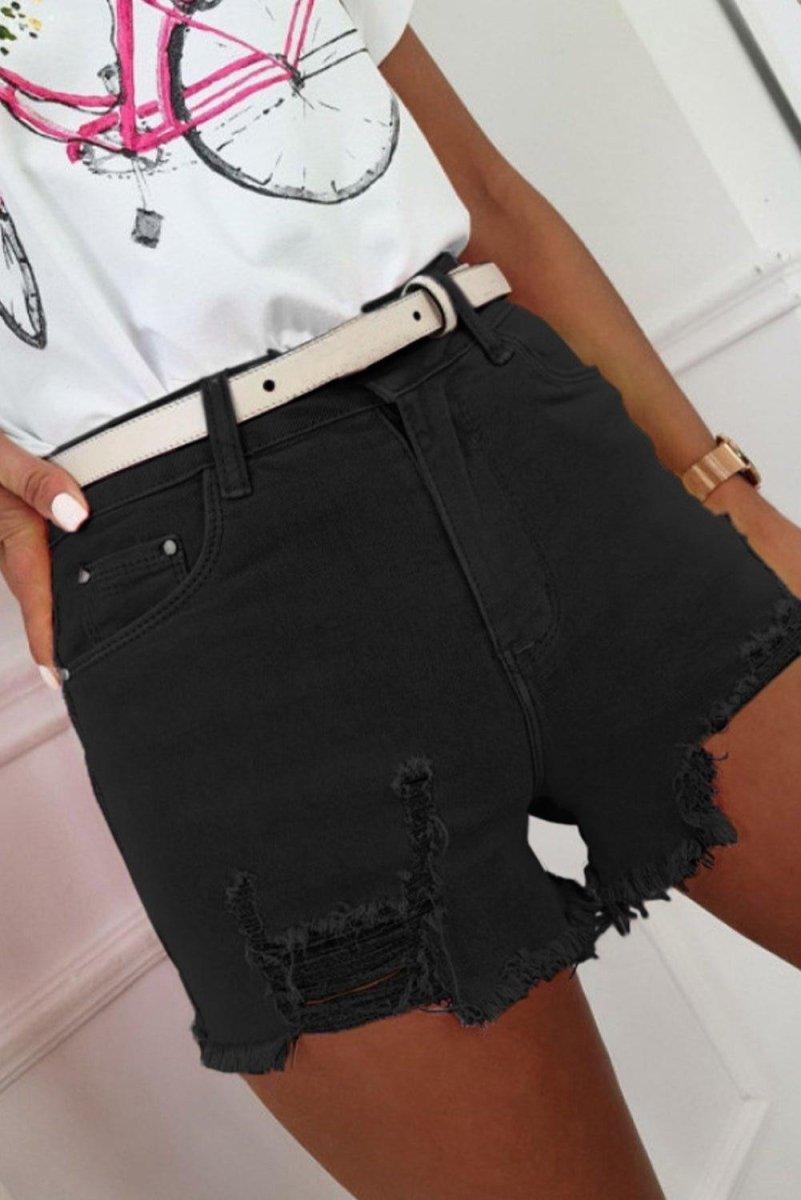 Danny Distressed Shorts - Klazzi Fashion Boutique