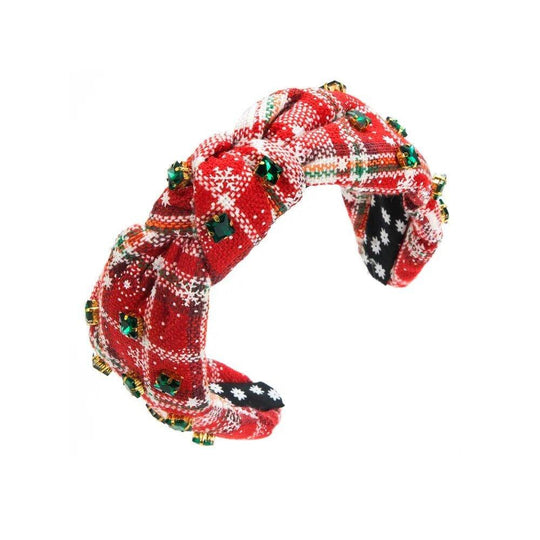 Dazzling Christmas Icons Knot Hairband - Klazzi Fashion Boutique