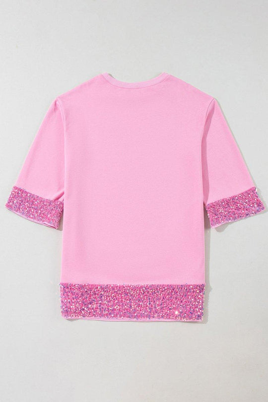 Dazzling Pink Sequin Dress - Klazzi Fashion Boutique