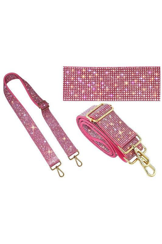 Dazzling Rhinestone Purse Strap - Klazzi Fashion Boutique