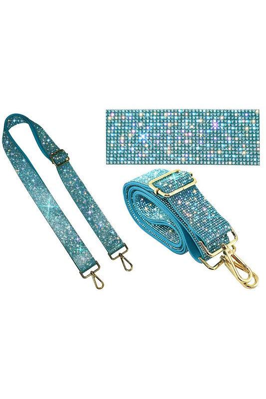 Dazzling Rhinestone Purse Strap - Klazzi Fashion Boutique