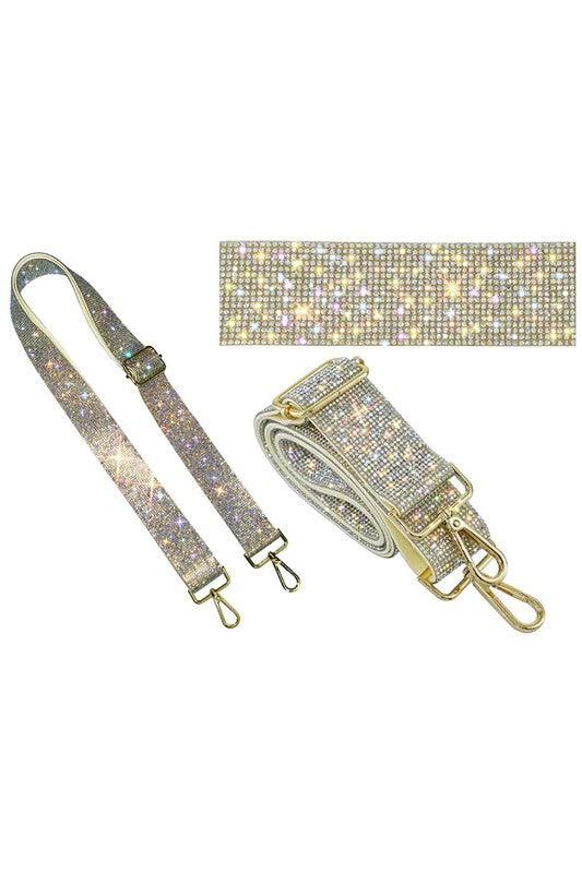 Dazzling Rhinestone Purse Strap - Klazzi Fashion Boutique