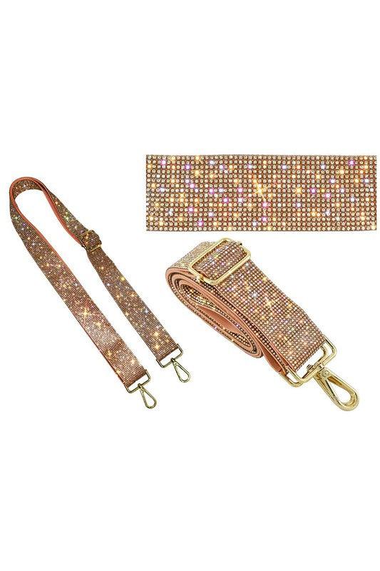 Dazzling Rhinestone Purse Strap - Klazzi Fashion Boutique