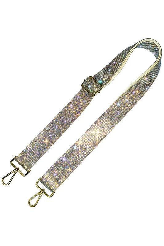 Dazzling Rhinestone Purse Strap - Klazzi Fashion Boutique