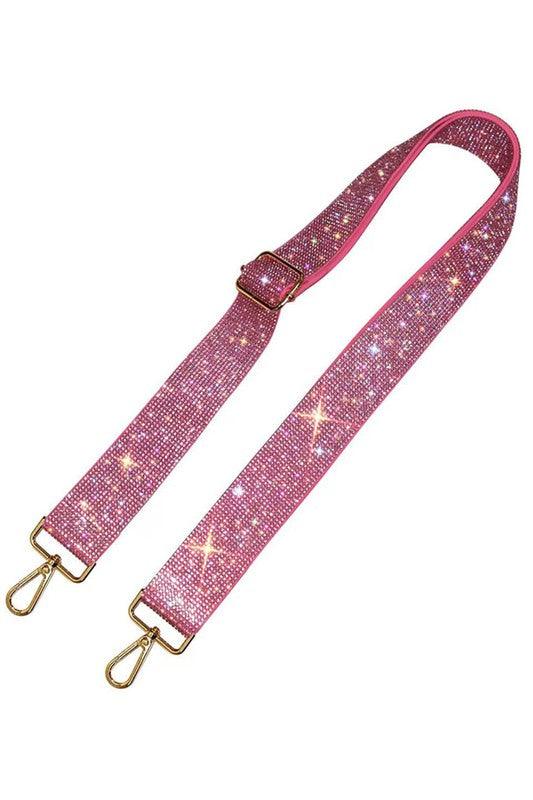 Dazzling Rhinestone Purse Strap