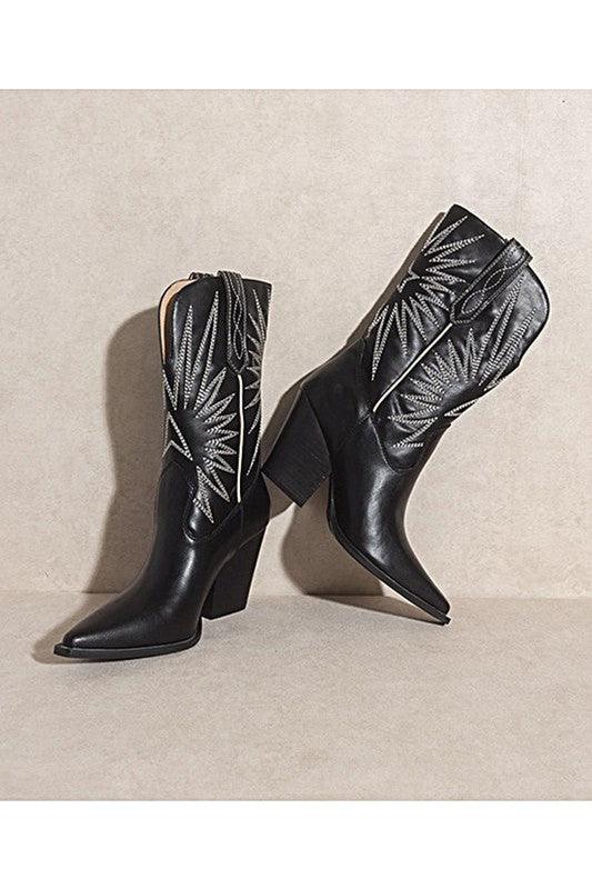 EMERSYN-WESTERN BOOTS - Klazzi Fashion Boutique