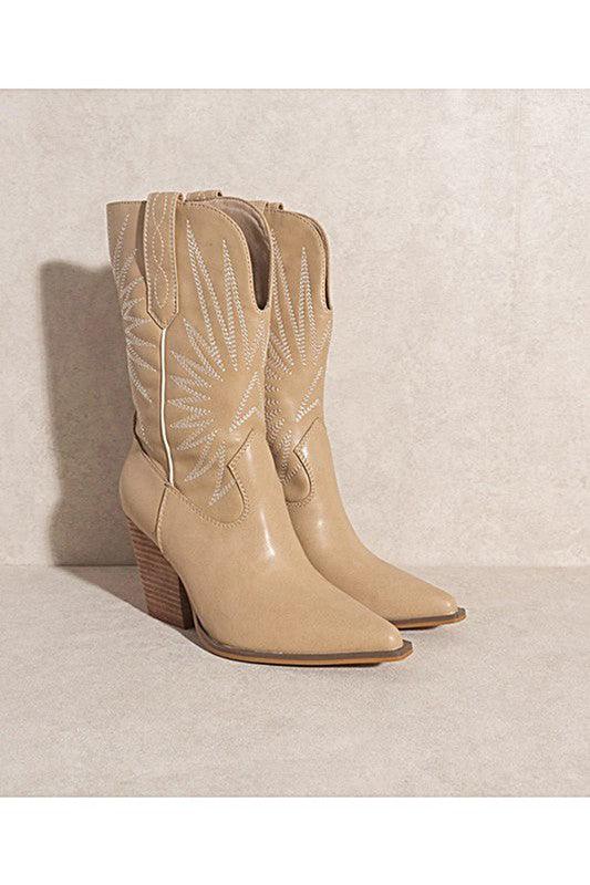 EMERSYN-WESTERN BOOTS - Klazzi Fashion Boutique