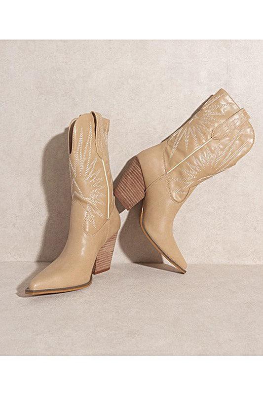 EMERSYN-WESTERN BOOTS - Klazzi Fashion Boutique