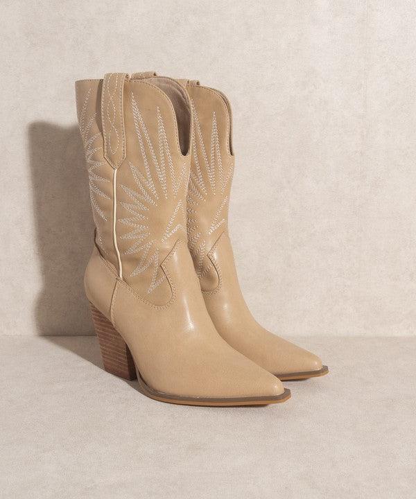 Emersyn Western Mid Boot - Klazzi Fashion Boutique