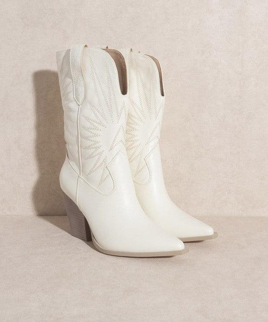 Emersyn Western Mid Boot - Klazzi Fashion Boutique