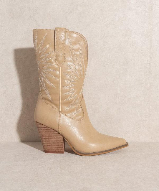 Emersyn Western Mid Boot - Klazzi Fashion Boutique