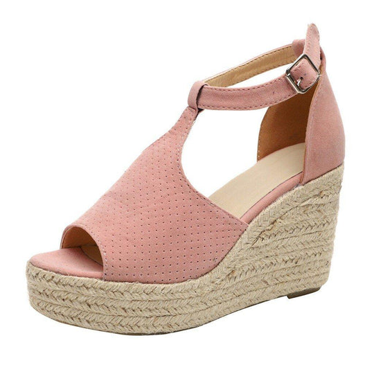 Espadrille Wedge Sandals - Klazzi Fashion Boutique