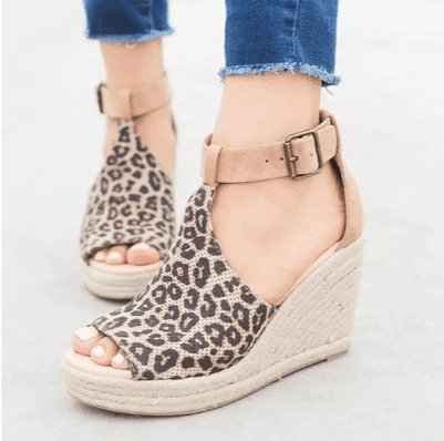 Espadrille Wedge Sandals - Klazzi Fashion Boutique