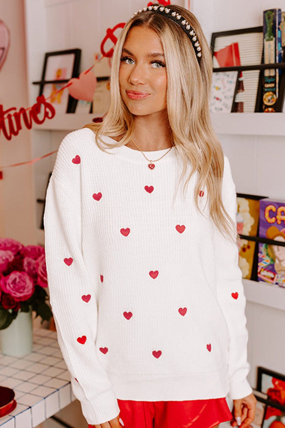 Love Hearts Sweater