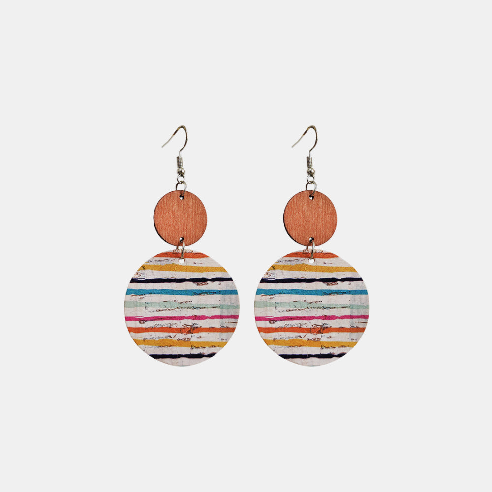 Wooden Dangle Fashion Earrings