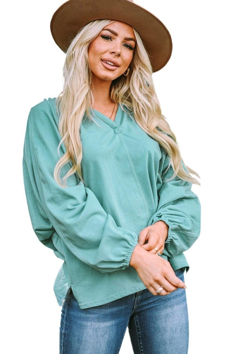 Flirt With Me Casual Blouse - Klazzi Fashion Boutique