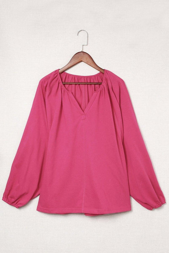 Flirt With Me Casual Blouse - Klazzi Fashion Boutique