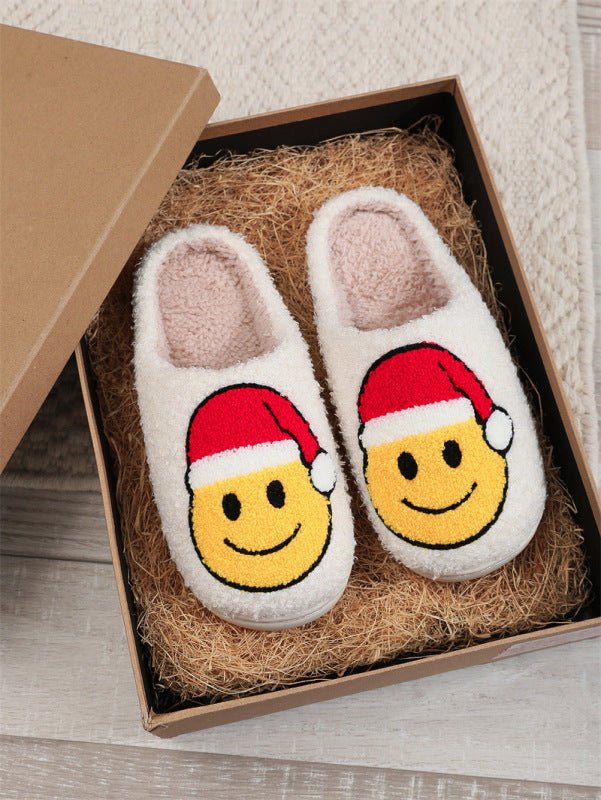 Fun Christmas Cotton Slippers - Klazzi Fashion Boutique