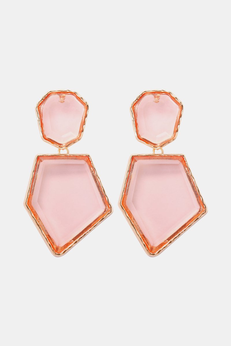 Geometric Shape Dangle Earrings - Klazzi Fashion Boutique