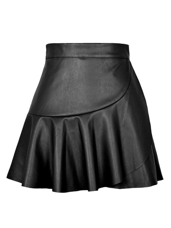 Gracie Sexy High Waist Ruffle Skirt - Klazzi Fashion Boutique