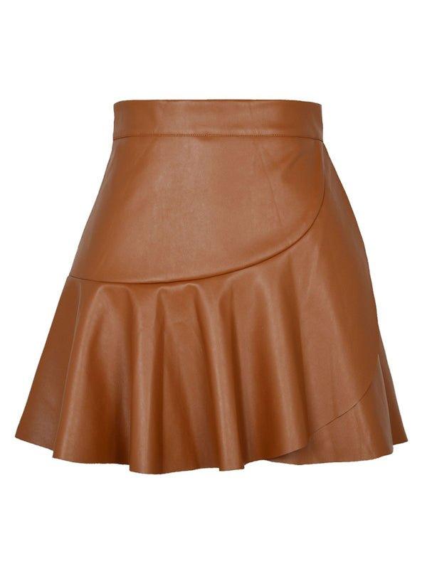 Gracie Sexy High Waist Ruffle Skirt - Klazzi Fashion Boutique